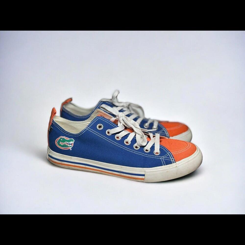 Skicks Orange Blue Florida Gators Unisex Low-Top Shoes Size 10 Medium EUC